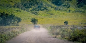 car in dirt